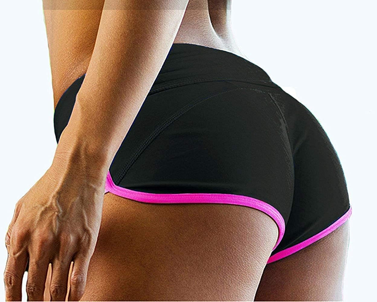 Women'S Active Shorts Fitness Sports Yoga Booty Shorts for Running Gym Workout