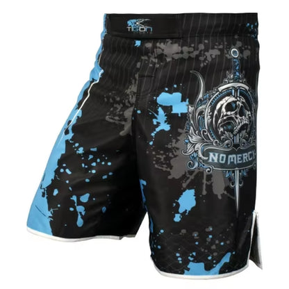 Men'S Skeleton Skull Cool Printing Head Wrestling Pants Muay Thai Boxing Shorts Boxing Shorts Cheap Mma Shorts Muay Thai