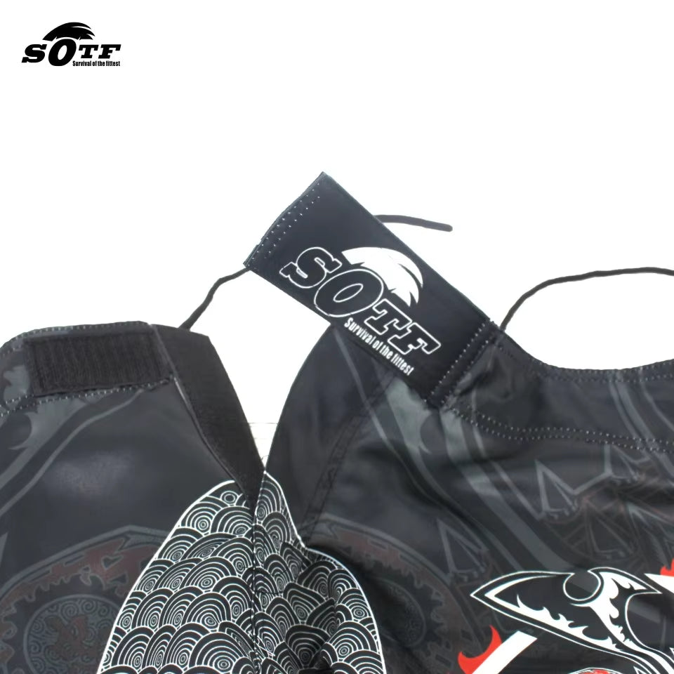 SOTF Boxing Training Fitness Muay Thai Pants Boxing Shorts Muay Thai Boxing Shorts Muay Thai Short Kickboxing Mma Short Mma